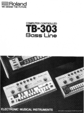 Roland Brochure TB-303 Bass Line 1982 english