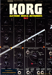 Korg Catalog Volume 5 Electronic Musical Instruments 1979 english