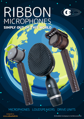 Coles Brochure Ribbon Microphones english