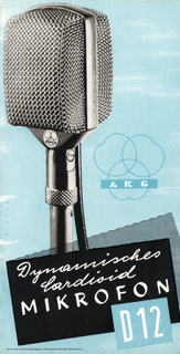 AKG Prospekt D12 Dynamisches Mikrofon deutsch