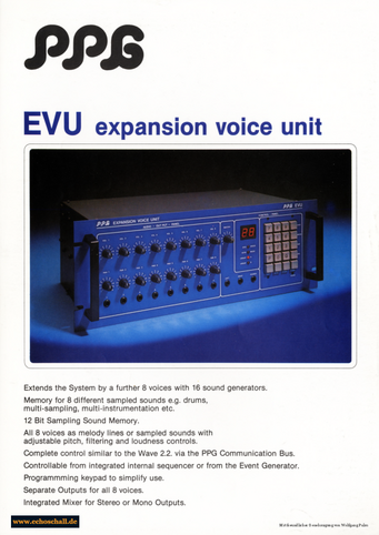 PPG Brochure EVU Expansion Voice Unit english