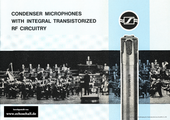 Sennheiser Catalog RF-Condenser Microphones 1969 english