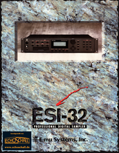 E-mu Systems Brochure ESI-32 Sampler 1995 english