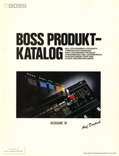 Boss Produktkatalog 10 1988 deutsch 