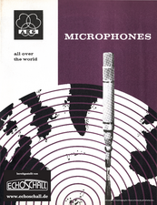 AKG Catalog Microphones 1963 english