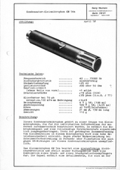 Neumann Prospekt KM54a Mikrofon 1959 deutsch