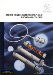 Schoeps Kurzkatalog Colette-Serie 1974 deutsch