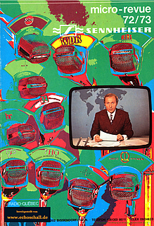 Sennheiser Katalog micro-revue 1972 deutsch