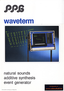 PPG Prospekt Waveterm deutsch english