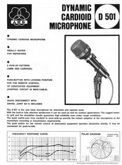 AKG Brochure D501 Microphone english