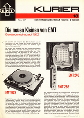 EMT Kurier 18 1971 deutsch
