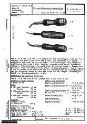 Neumann Gefell Typenblatt M18 M18a M18b Mikrofone 1957 deutsch