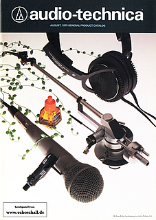 Audio Technica General Product Catalog 1979 english