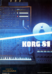 Korg Katalog 1981 deutsch