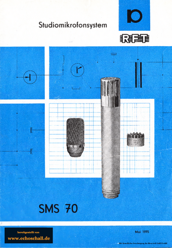 RFT Mikrofontechnik Gefell Katalog SMS70 1975 deutsch