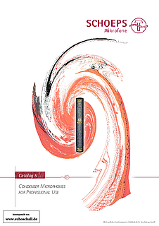 Schoeps Catalog 5 Microphones 2004 english