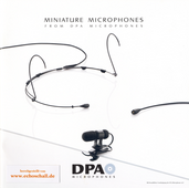 DPA Microphones Short Catalog Miniature Microphones 2009 english