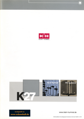 Klein + Hummel Katalog K27 deutsch
