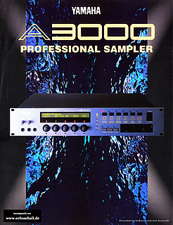 Yamaha Prospekt A3000 Sampler 1997 deutsch