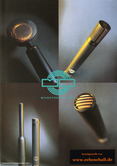 MBHO Kurzkatalog Mikrofone 2004 deutsch