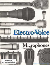 Electro-Voice Katalog Mikrofone deutsch