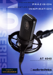 Audio Technica Prospekt AT4040 Mikrofon deutsch