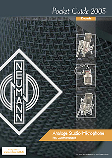 Neumann Pocket Guide Analoge Studiomikrofone 2005 deutsch
