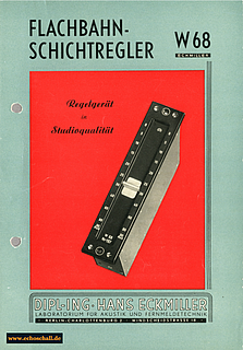 Eckmiller Prospekt W68 Flachbahn-Schichtregler deutsch