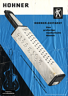 Hohner Prospekt Guitaret 1963 deutsch
