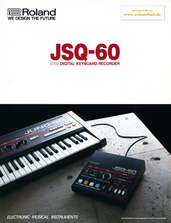 Roland Brochure JSQ-60 DCB Sequencer 1984 english