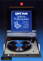 EMT 948 Prospekt Stations-Plattenspieler 