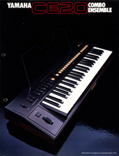 Yamaha Brochure CE20 Synthesizer 1982 english
