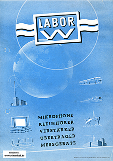 Sennheiser/Labor W Katalog 1953 deutsch