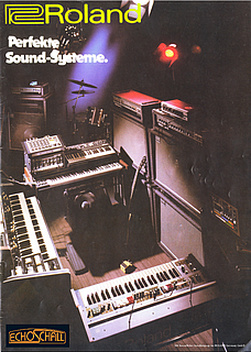 Roland Katalog Sound-Systeme 1979 deutsch