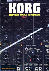 Korg Katalog Volume 5 Electronic Musical Instruments 1979 deutsch