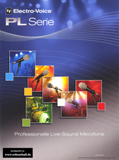 Electro-Voice Prospekt PL-Serie Mikrofone 2011 deutsch