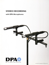 Brochure Stereo Recording with DPA Microphones 2006 english