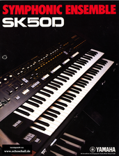 Yamaha Brochure SK50d Symphonic Ensemble 1980 english