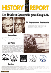AKG History Report 50 Jahre 1997 deutsch