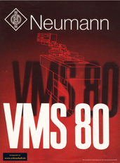 Neumann Prospekt VMS80 Schallplatten-Schneidanlage 1978 deutsch